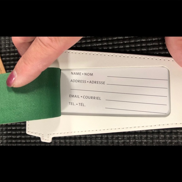 🆕 Starbucks Leather Luggage Tag Limited Edition - Picture 5 of 7